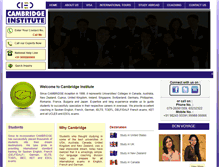Tablet Screenshot of cambriz.com